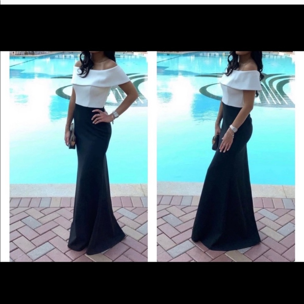 Black & White Gown